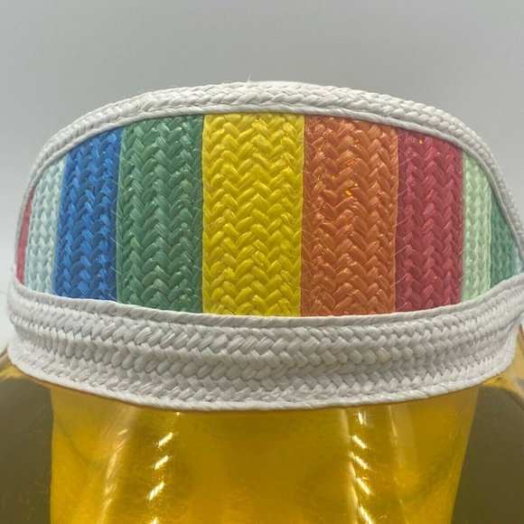VTG Rainbow Pride LGBTQ+ Adjustable Visor-Tinted - Picture 6 of 9